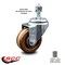 Service Caster 3 Inch High Temp Phenolic Wheel Swivel 1/2 Inch Threaded Stem Caster SCC SCC-TS20S314-PHRHT-121315 - alternate 1